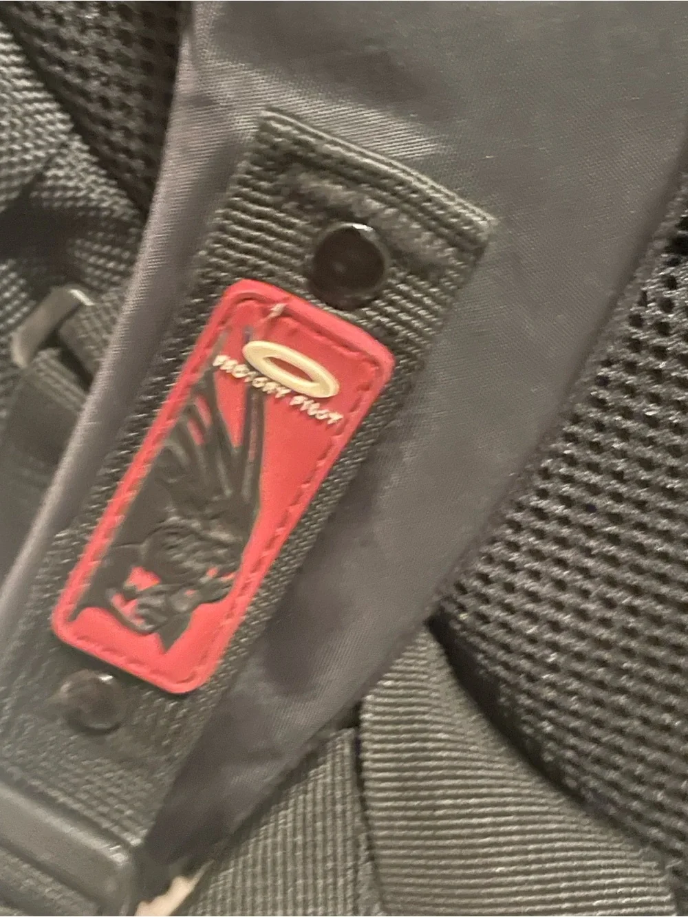 Vintage Oakley Factory pilot icon backpack